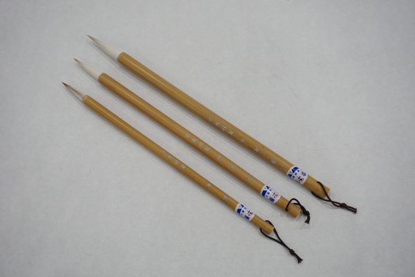 NG Goat and Wolf Hair Brush 农耕笔荘 清风（大）(L)