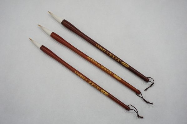 HDP Mixed Wolf and Sheep Hair Brush-Red (皇大牌-狼羊兼豪（小）） (S) for Chinese painting and calligraphy
