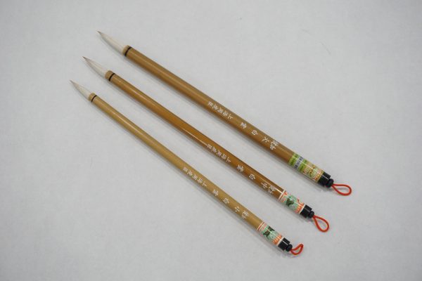 ZHC Beginner Mixed Goat and Wolf Hair Brush (L) 上海周虎臣 加健大白云