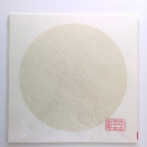 Circular Rice Paper on Bristol Board - 宣纸卡纸