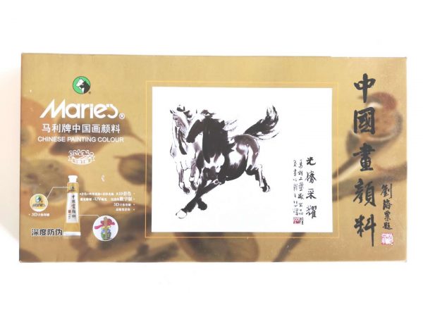 MARIE’S CHINESE PAINTING COLOUR (24) -马利牌中国画颜料 24色