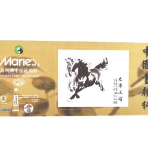 MARIE’S CHINESE PAINTING COLOUR (18) -马利牌中国画颜料 18色